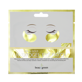 [BEAUUGREEN] Hydrogel Eye Patch Gold (5 sheets) wrinkle care,nourishing elasticity light skin_Made in Korea